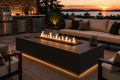 Luxora Signature™ EmberStone Rectangular Fire Table  Brand: Luxora Signature™