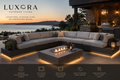 Luxora Elite Haven™ 8-Piece Luxury Outdoor Sectional