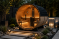 Aurevia™ Barrel Luxe 6-Person Outdoor Sauna