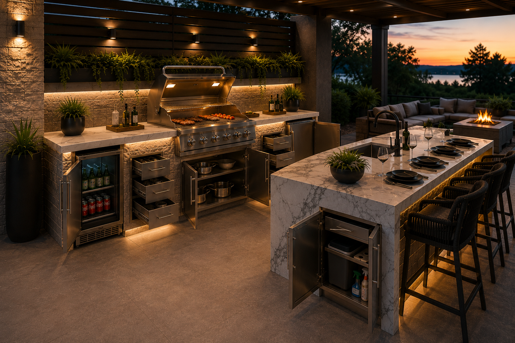 Luxora Signature™ Grand Horizon Outdoor Kitchen